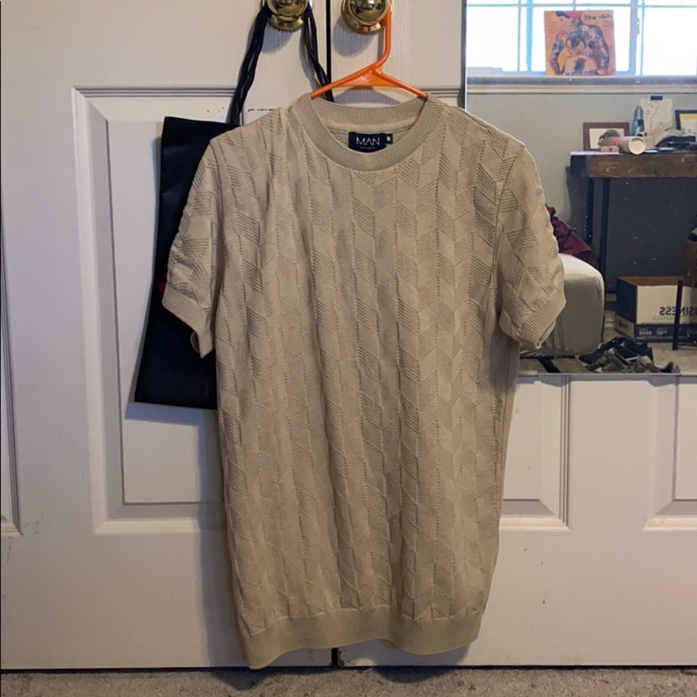 Beige Knit Shirt